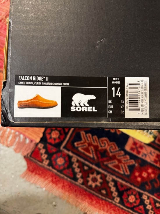 NIB Sorel Falcon Ridge II Slippers Men\'s 14 main image 11